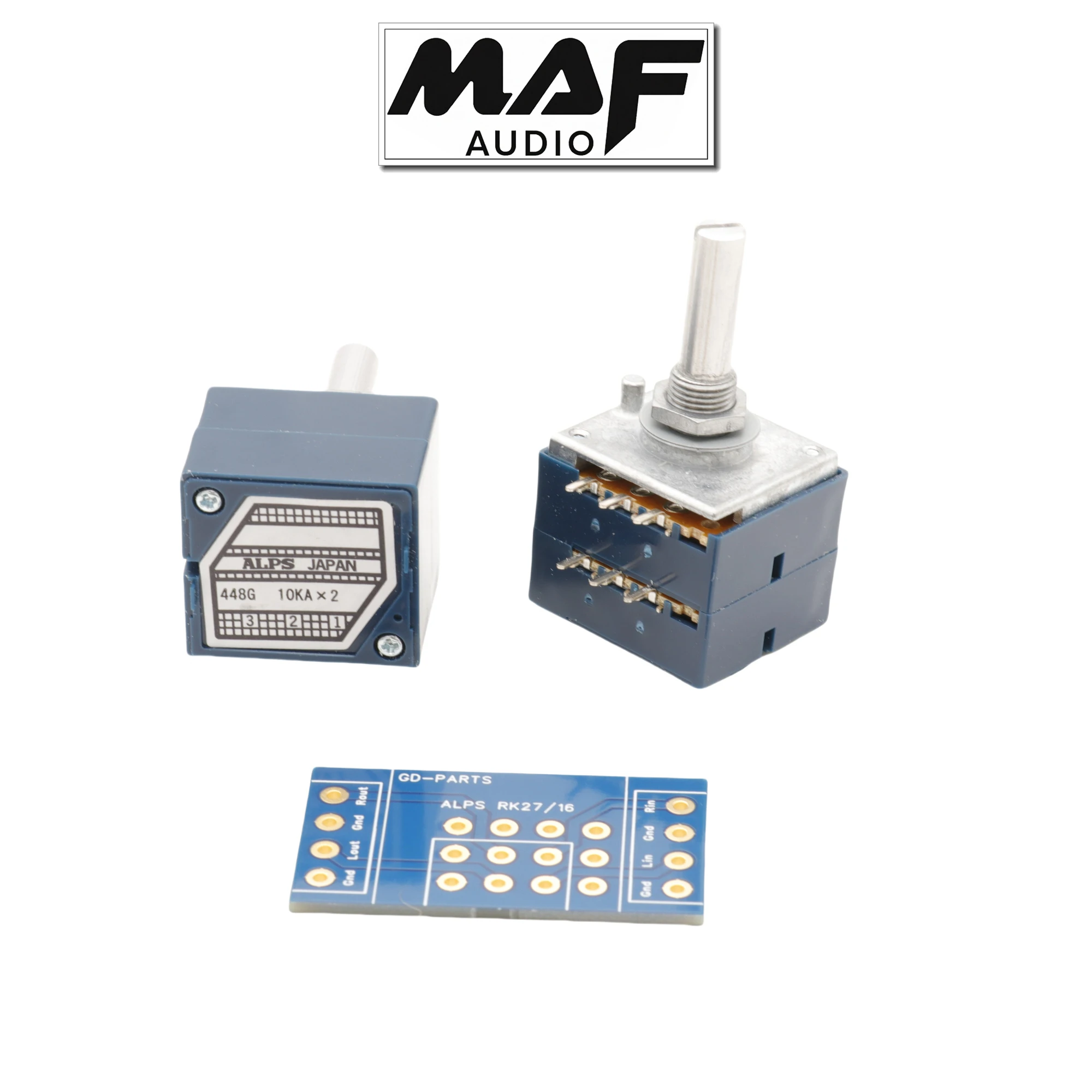 1 قطعة جبال الألب اليابانية RK27 نوع 10K 20K 50K 100K 250K 500K المقاومة متدرج ثنائي الوحدة مقياس الجهد التحكم في مستوى الصوت الروتاري الجلاد