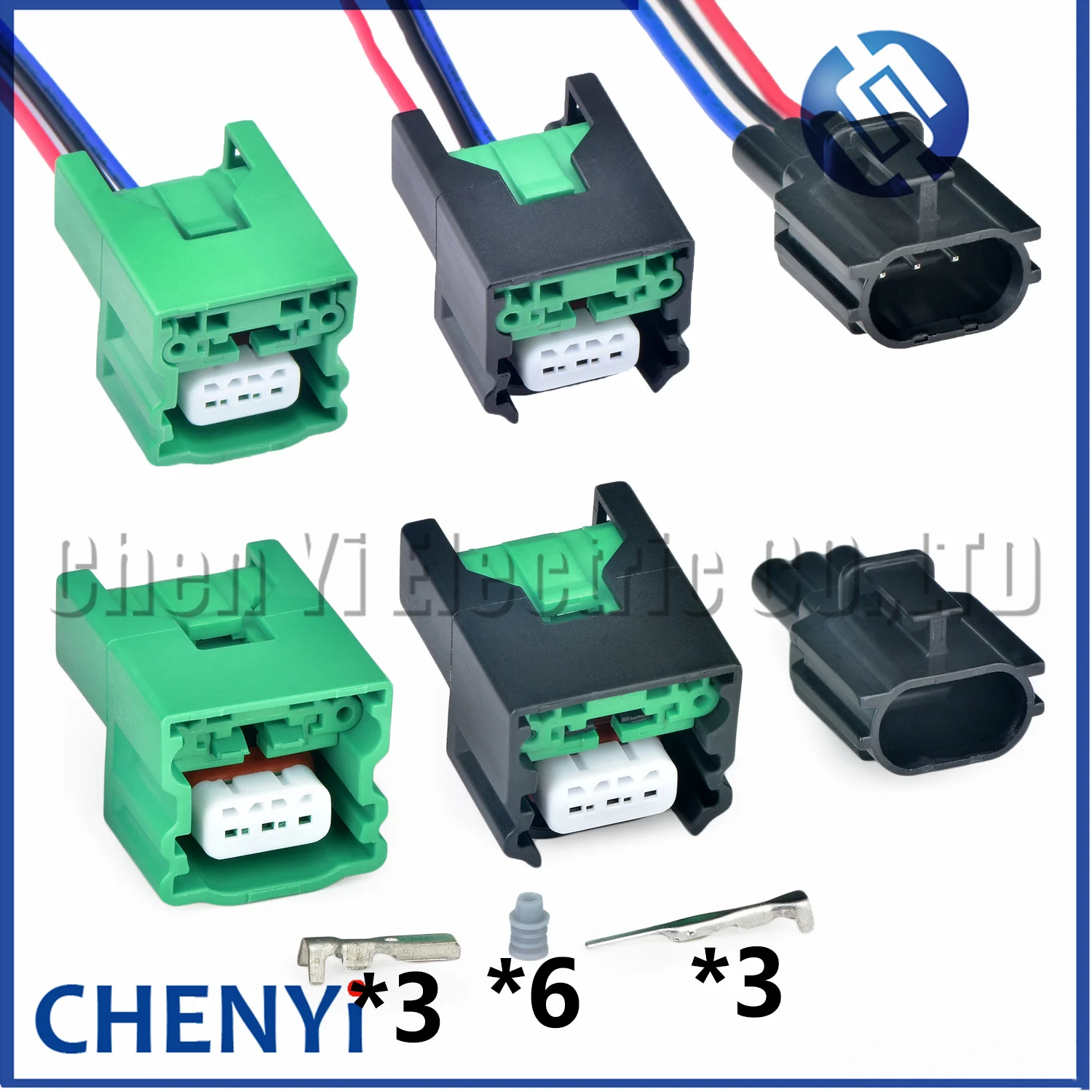 3 Pin Car Crankshaft Shaft Camshaft Position Sensor Connectors wire harness Plug 7283-7392-30 MG643226 23731-6J90B For Nissan