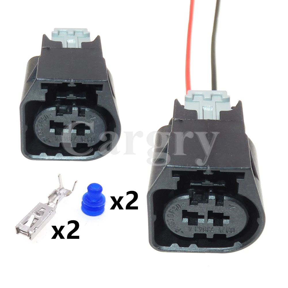 1 Set 2P 09444024 AC Assembly Car Cable Connector Assembly Auto Waterproof Electrical Socket Automobile Accessories