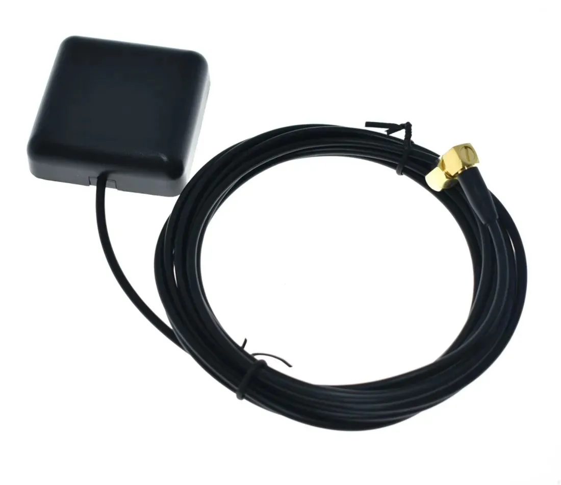 Imagem -03 - Gps Mais Antena de Vidro para Carro Receptor Gps Externo Gnss Sma Bnc Tnc Fakra Mcx Mmcx Abs Metro