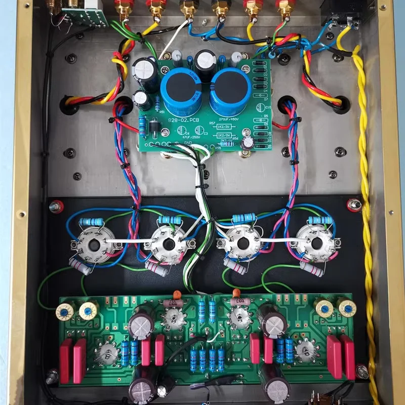 New LeMei 6L6 Push Pull Electronic Tube Amplifier Gallbladder Machine HiFi Power Amplifier