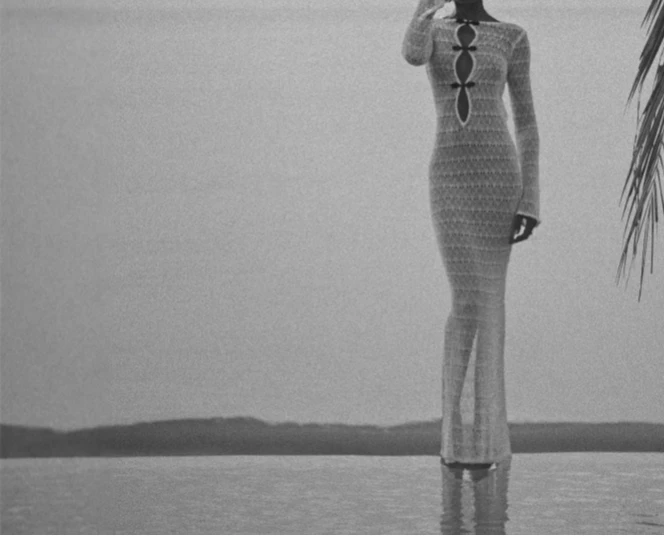 2025 Gonna lunga con spacco ritagliato Grembiule da spiaggia Abito bohémien Abito da sera a sirena lungo con apertura sul retro