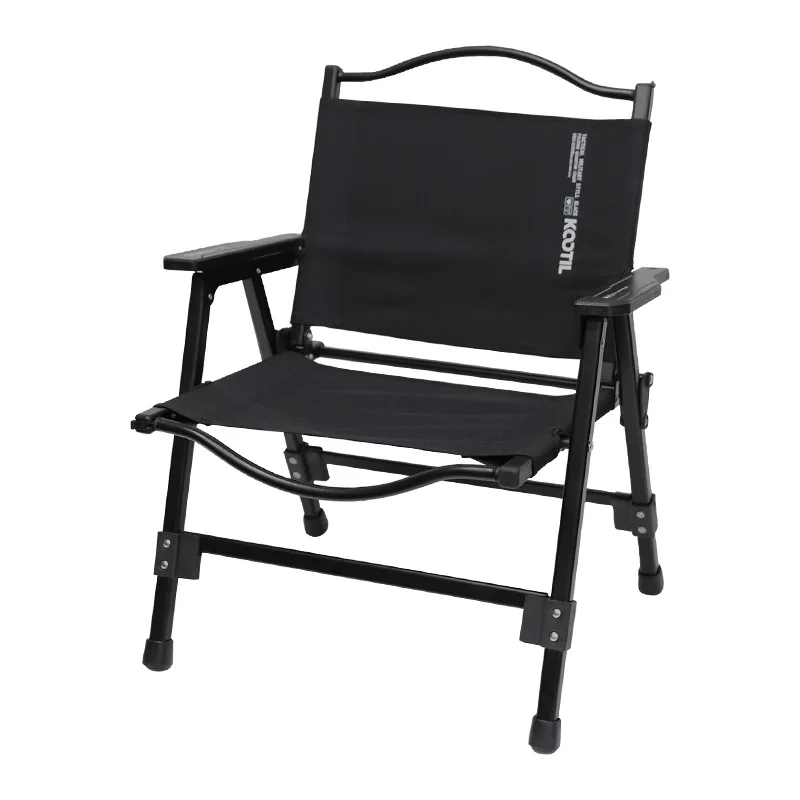 

Outdoor Camping Removable Kermit Camping Folding Chair Leisure Fishing Stool Portable Height Back Chair