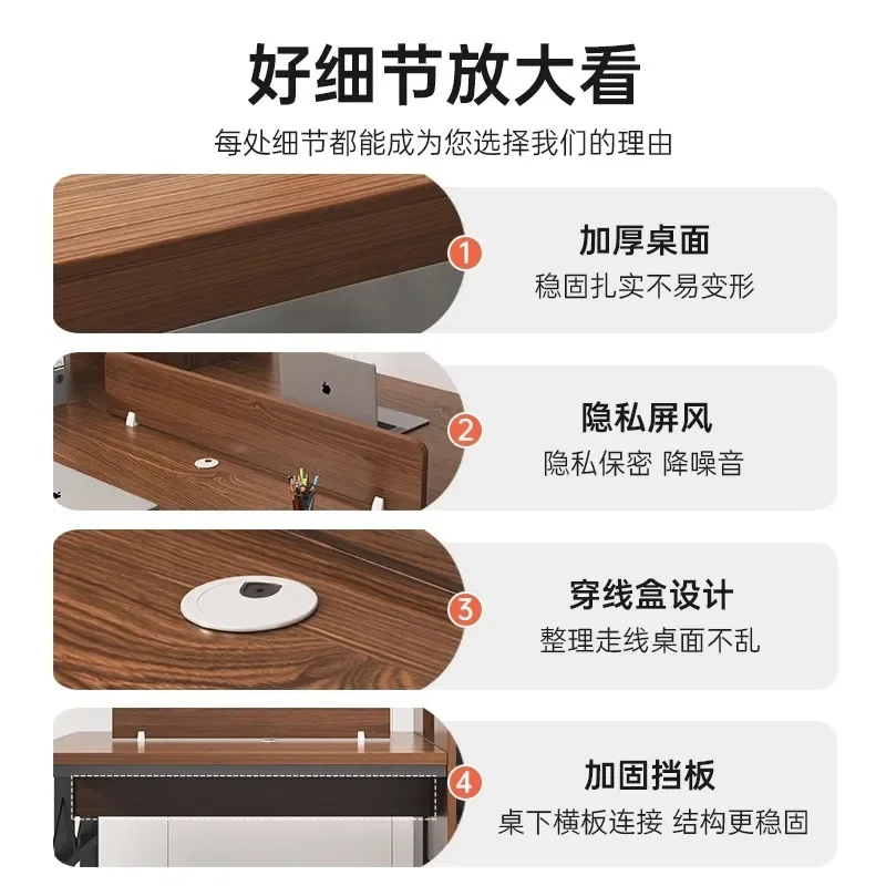 Duplo, mesa, assento de pessoal, desktop de computador, escritório, pessoal