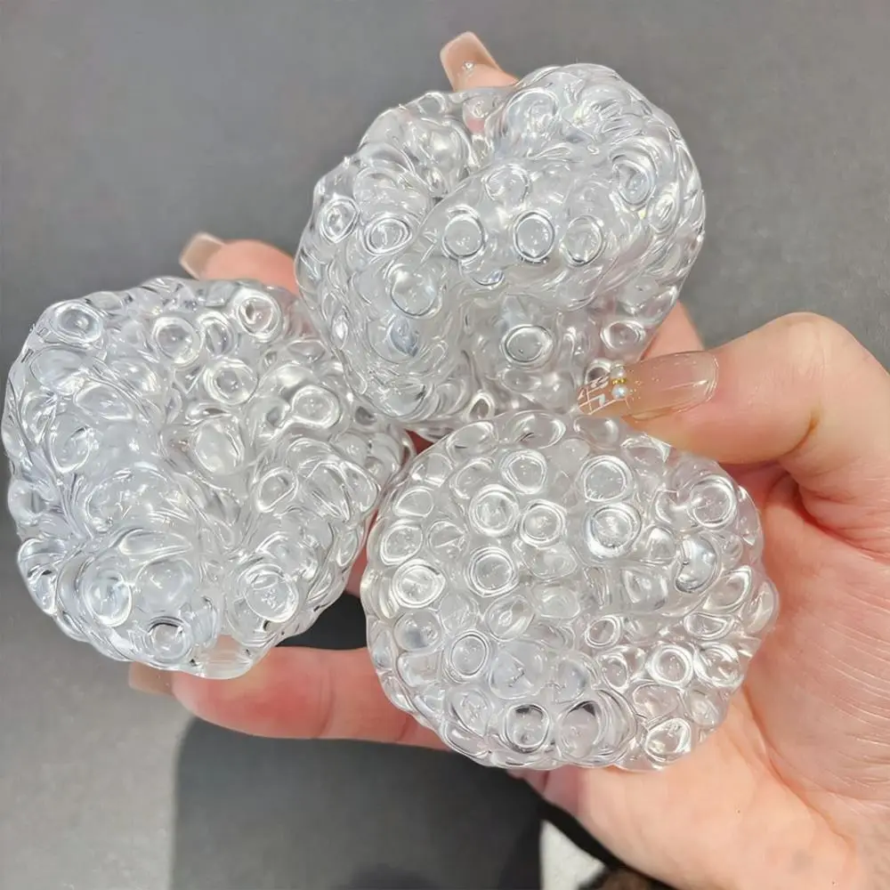 Fashion Super Soft Squishy Balls Textured Memory Gel Sensory Fidget Toys Crunchy Moldable Stress Relief Toy Calming Toys