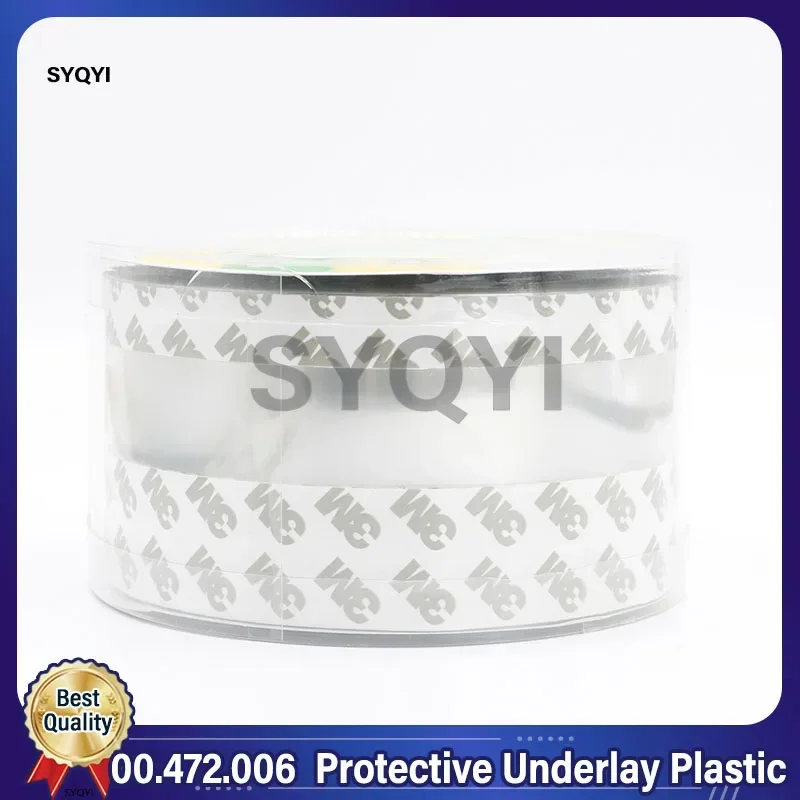 

Высококачественная защитная пластиковая подложка 00.472.006, 25м x 70мм, для Heidelberg SM102, SM74, SM72, SM52