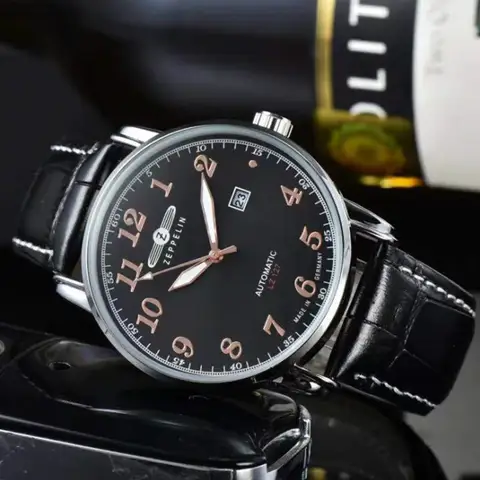 फैशन ज़ेपेलिन हिंडनबर्ग सीरीज़ क्वार्ट्ज़ मशीन पुरुषों की रेट्रो बिज़नेस लीज़र पुरुषों की घड़ी फैशन घड़ी 5 रंग 8 best sales सर्टिना घड़ी - №5