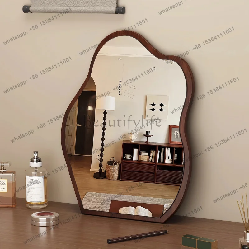 Luxury Large Balcony Decorative Mirror Living Room Decorative Mirror Vintage Bedroom Recibidor Para Entrada