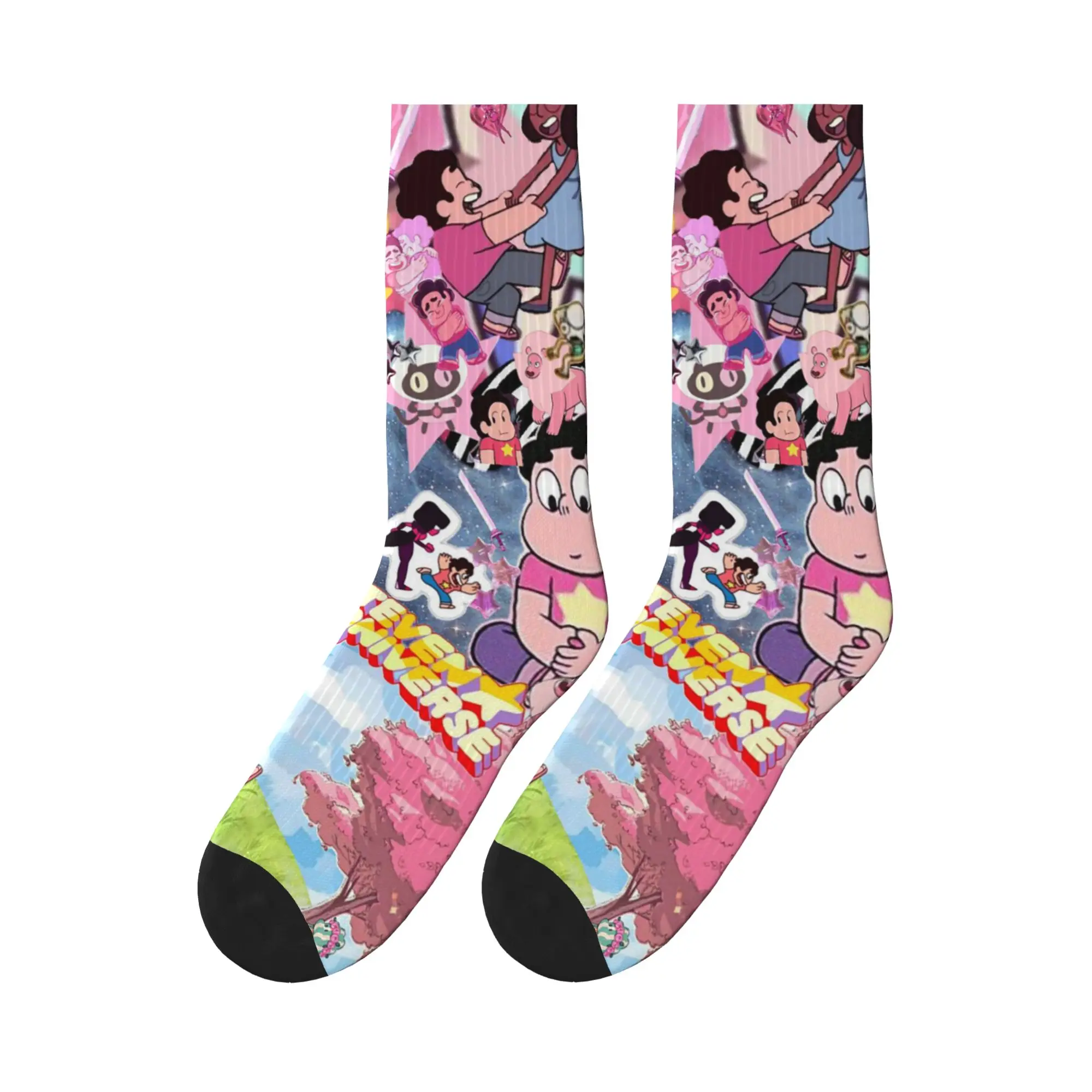 

Steven Universe Sports Socks High Quality Stockings All Season Long Socks for Man's Woman's Birthday Present