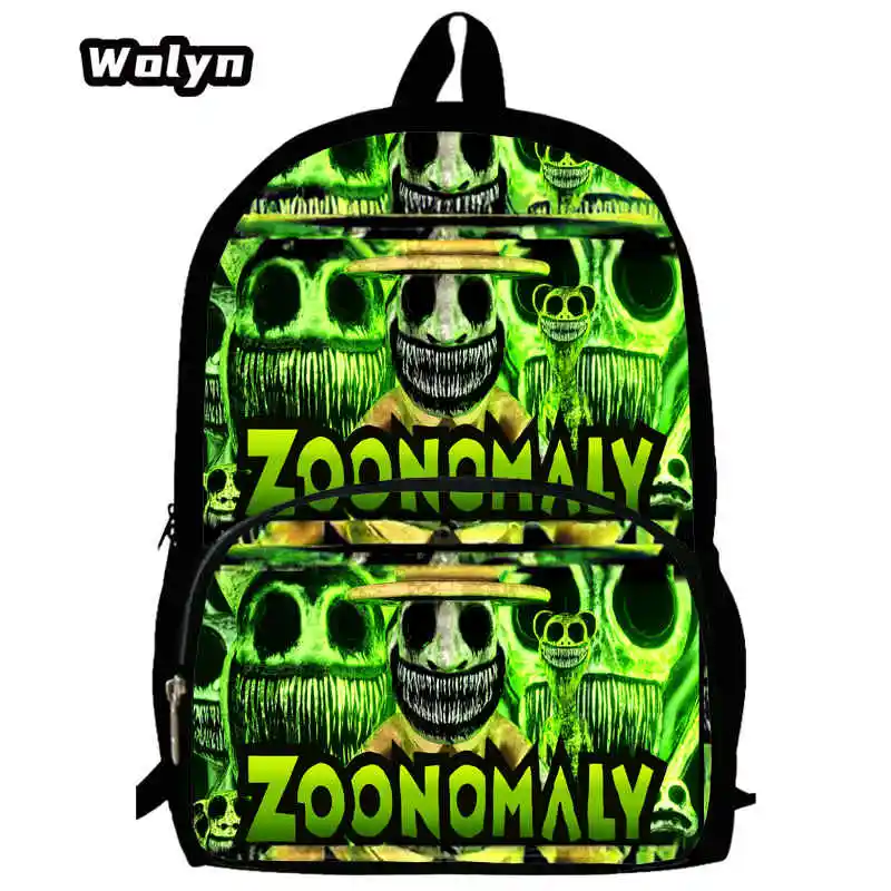 

Mochila ZOONOMALY Children Backpack for Grade 1-3,Cartoon School Bags for Boys Girls ,Anime Large Capacity Student Bookbags