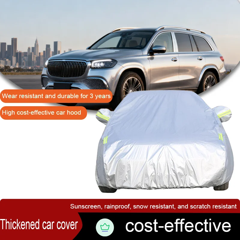 For Mercedes-Benz GLA, GLB, GLC, GLE, GLS models, we offer thickened car covers for sun protection, protection against rain, sno
