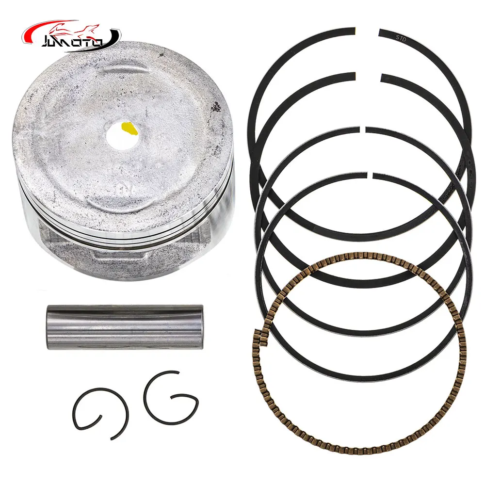 JLMOTO 68.5 mm x 62.2 mm 229CC Engine Cylinder Piston Gasket Top End Rebuild Kit For Honda ATV Recon 250 TRX250 TRX250EX Quad
