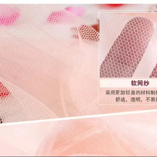 1M*1.6M Soft Mosquito Net Mesh Tulle Fabric Gift Wrap Wedding Decoration Sewing Patchwork