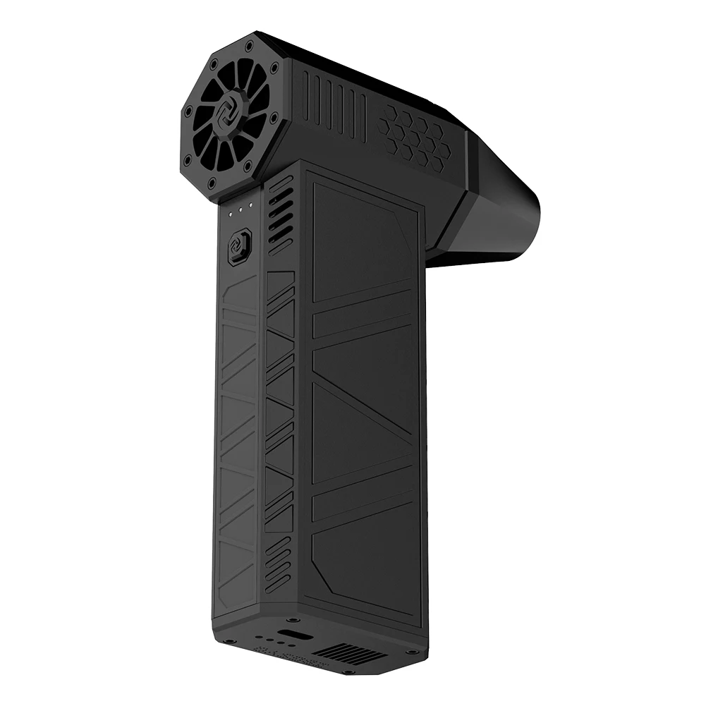 

Высокоскоростной канальный вентилятор Turbo Violent Fan 52+M/S Маленький турбовентилятор 130000 об/мин со светодиодной подсветкой для ПК, клавиатуры автомобиля