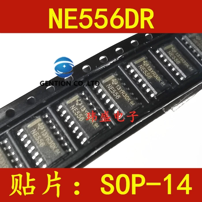 

20 шт. NE556 NE556DR NE556DT SOP-14 двухканальный чип в наличии 100% новый и оригинальный