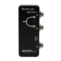 Moskyaudio Buffered Splitter MINI Effect Pedal Signal Buffer Splitter Dual Clean Buffer Output