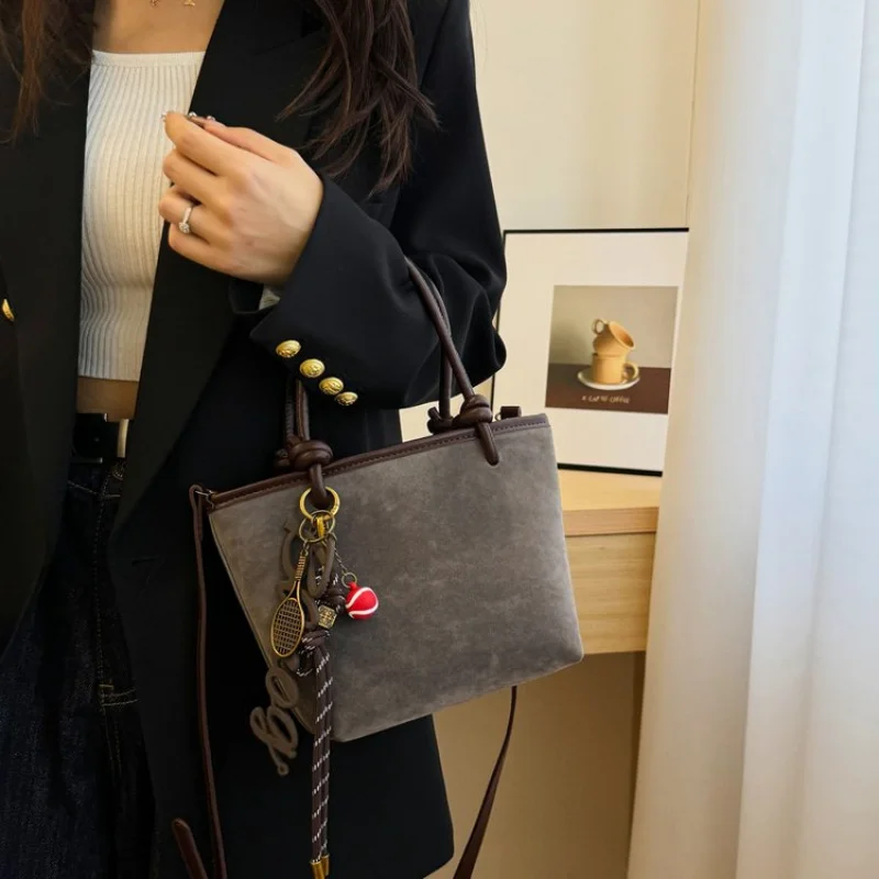 

Большая вместительная однотонная сумка-тоут, сумка-мессенджер, элегантная кожаная классическая дизайнерская парижская мода