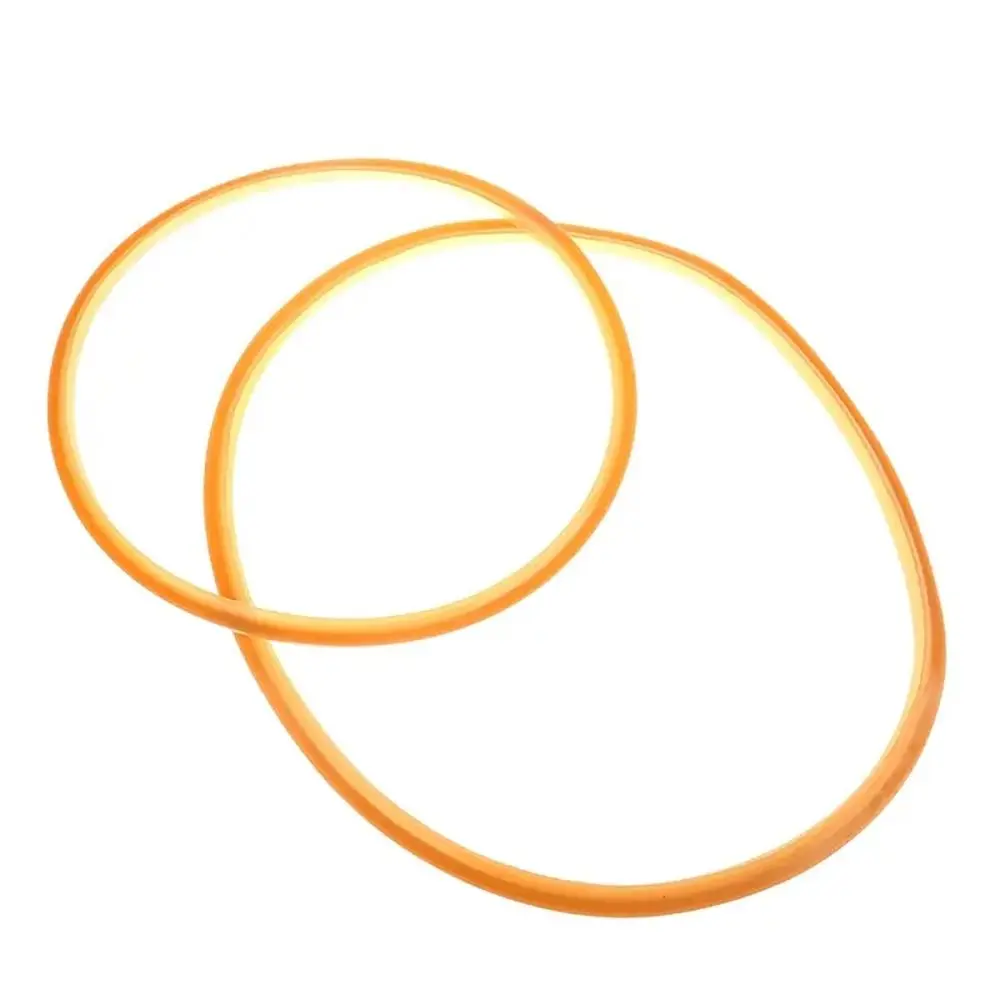 Universal 18/20/22/24/26/28/30cm Brown Color Silicone Rubber Gasket Sealing Ring O Ring Replacement For Aluminum Pressure Cooker