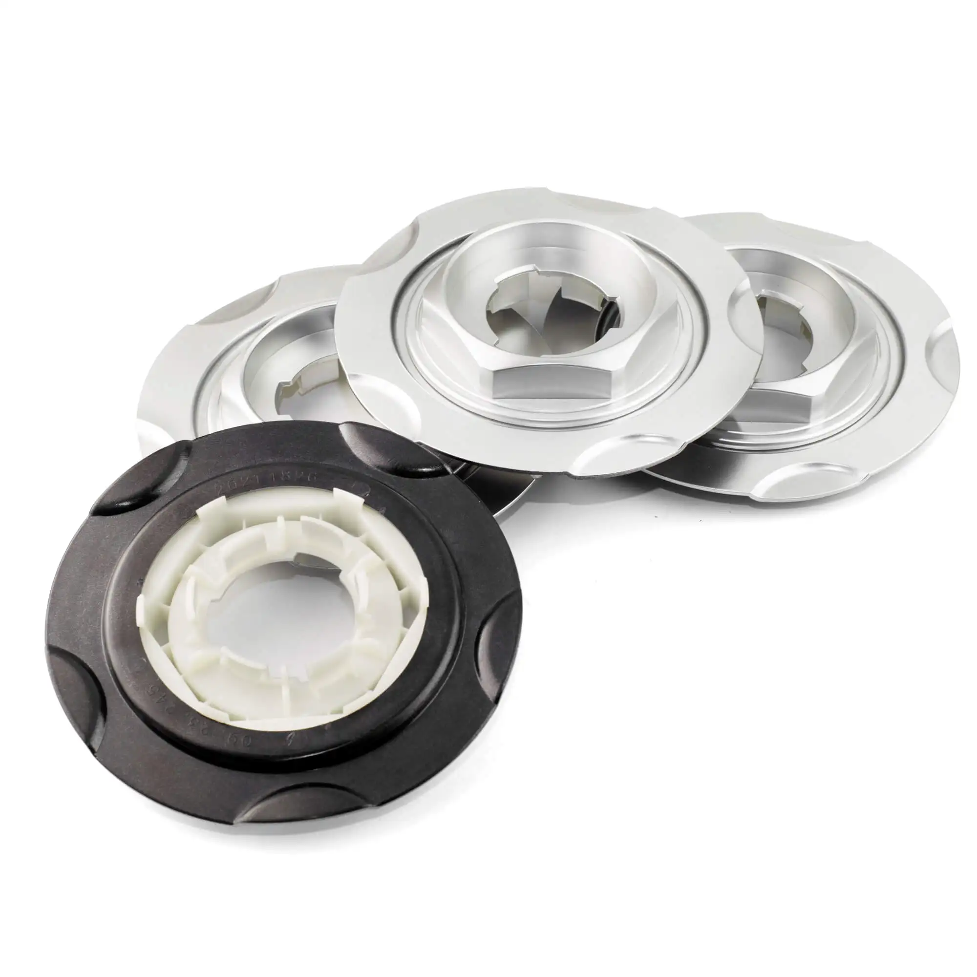 CFPerformance 4 Stück 150mm OD Auto-Radnabenkappen für 7x15 ET 40 ORIGINAL RD 025 DESIGN 5000 RD 001 Felgen # 09.23.212 # 09.24.245 – Detail 7