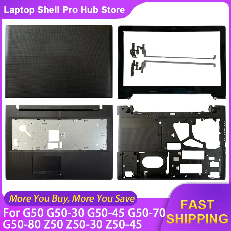 New Laptop for Lenovo G50 G50-30 G50-45 G50-70 G50-80 Z50 Z50-30 Z50-45 LCD Back Cover/Front Bezel/Palmrest Upper/Bottom Case