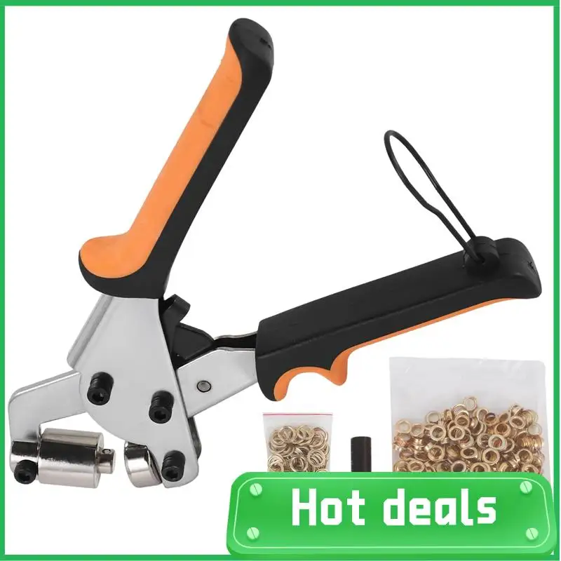

AC62-Accessories Eyeletpliers For Tarpaulins,Eyeletpliers Set With 300Eyelets (Diameter 10 Mm),Eyeletpliers 10 Mm For Leather,Fa
