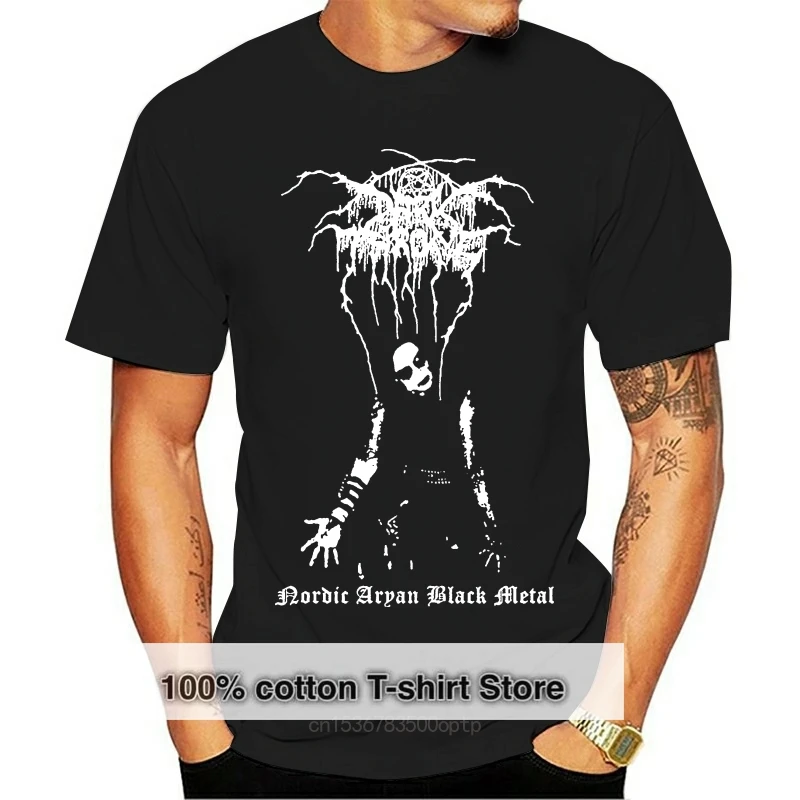 

Darkthrone Nordic Aryan Black Metal Black T Shirt Cotton All Sizes S 5Xl