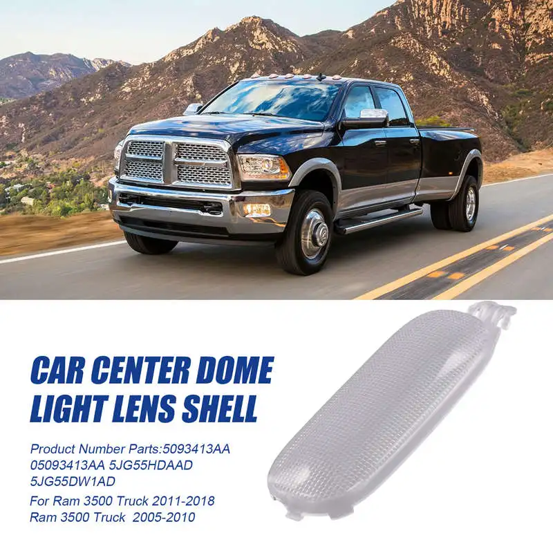 Car Center Dome Light Lens Shell 5093413AA 5JG55HDAAD For Chrysler 200 Dodge Jeep Patriot Car Inside Roof Light Cover