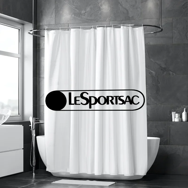 Shower Curtain for Bathroom Accessories LeSportsacs Waterproof Fabric Bathroom Curtain Bath Folding Partition Bedrooms Things