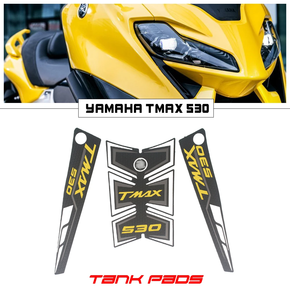 

For YAMAHA TMAX530 TMAX 530 DX SX Sport 2012-2016 high quality 3D ADESIVI Sticker Decal Emblem Protection Tank Pad Gas Cap