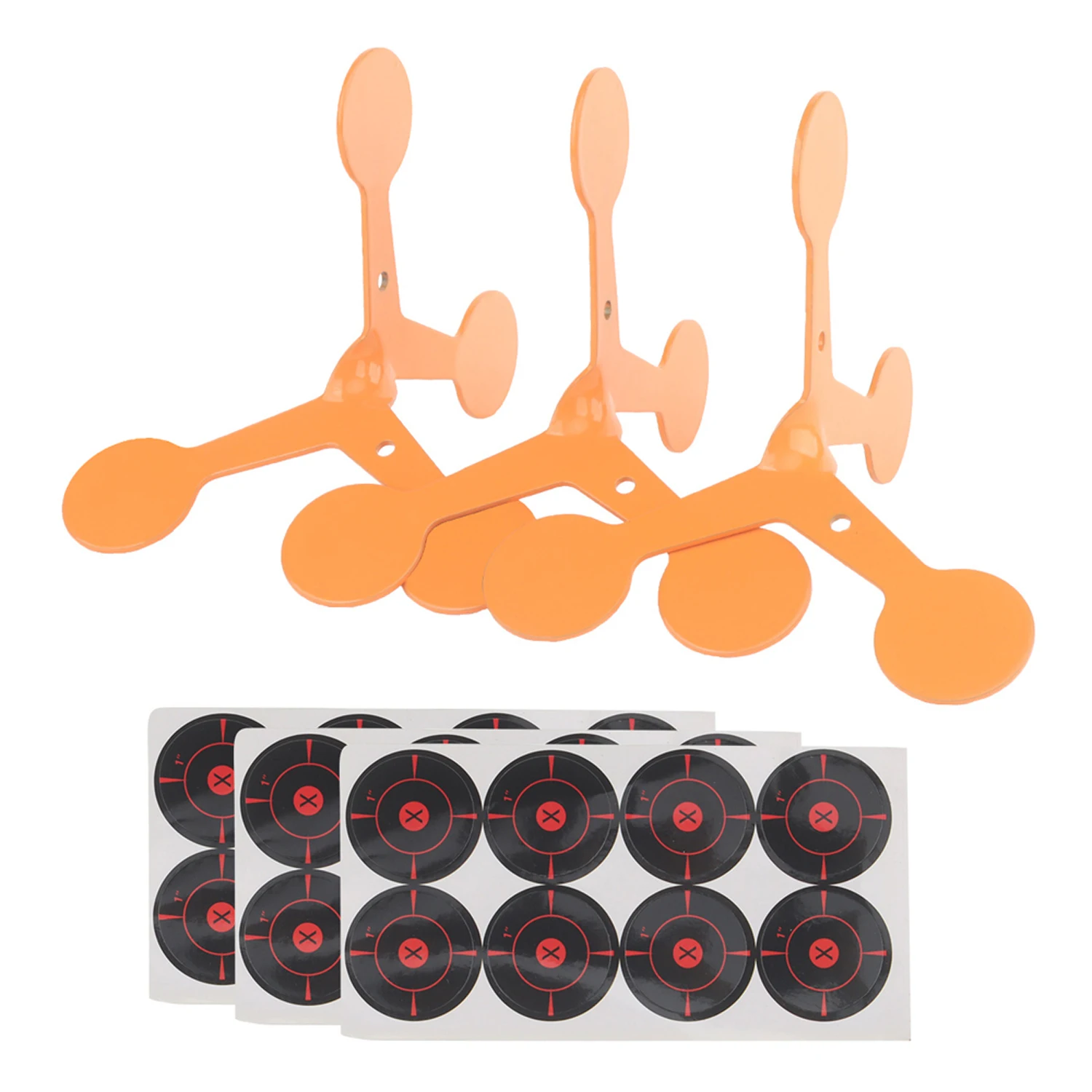 Tactical Hunting Metal Target | Multi-Faceted Rotating Target for Slingshot, BB & Airgun Precision Training, Portable Impact