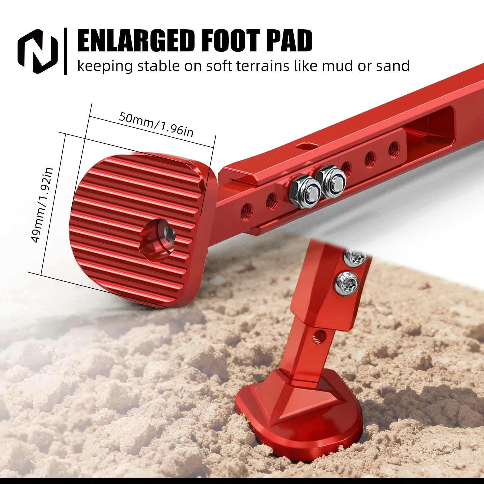 NICECNC para Stark Varg EX 2024-2025 soporte ajustable y Kit de enlace de bajada de 1 "para bicicleta de cross eléctrica de aluminio Stark Varg MX