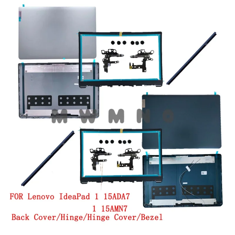 For Lenovo IdeaPad 1 15ada7 15amn7 LCD back cover/hinge/bezel silver/blue