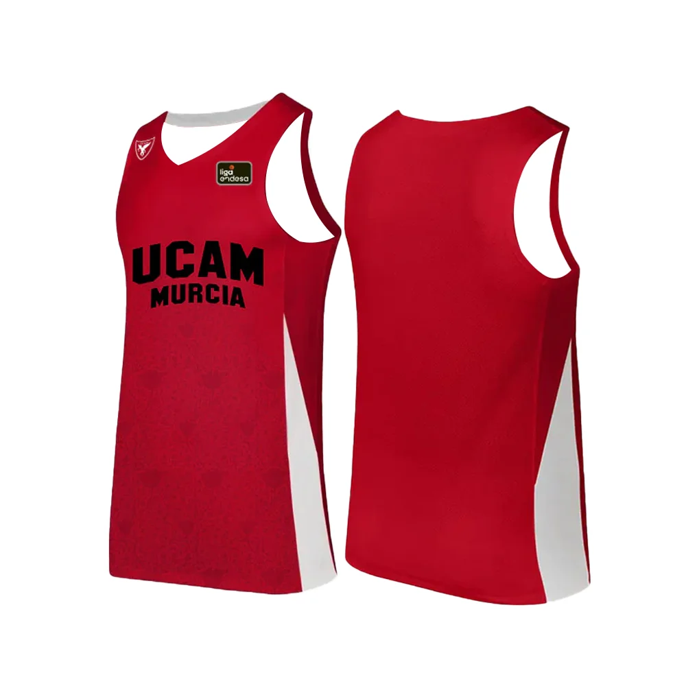 24/25 Camisetas de entrenamiento de baloncesto de España Camisetas deportivas Camisetas imprescindibles para fanáticos Murcia City Camisetas deportivas impresas en 3D