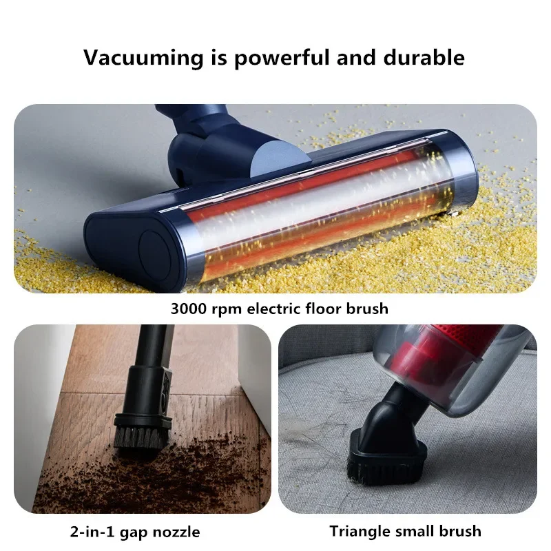 VC20 プロコードレス掃除機 17Kpa 吸引ウェットドライモップハンドヘルド長期的な新しい