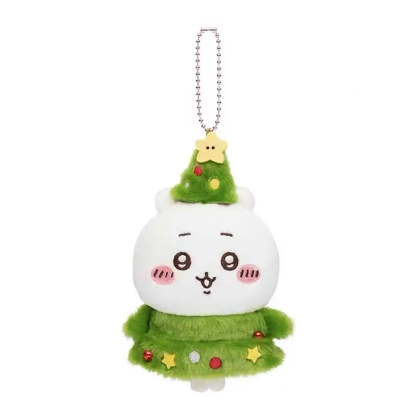 Kerstmis Nieuwe Chiikawa Ursage Pop Kleine Acht Pop Kleine Hanger Jiikawa Pluche Hanger Sleutelhanger Gift Leuke Schooltas Hanger Speelgoed