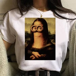 Mona Lisa tshirt women graphic t-shirts girl graphic designer streetwear clothing