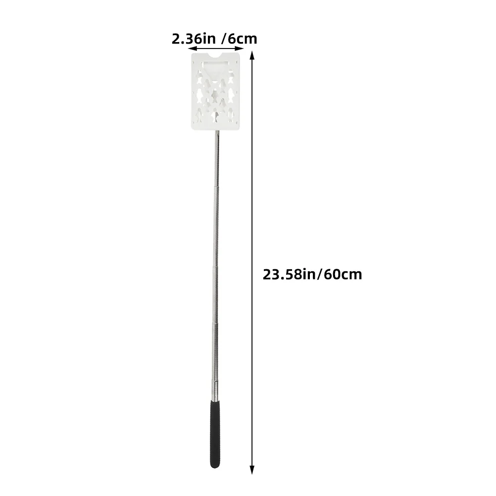 2Pcs Telescopic Parking Rod for Car Contactless Payment Parking Card Swiping Tool Retractable Driveway