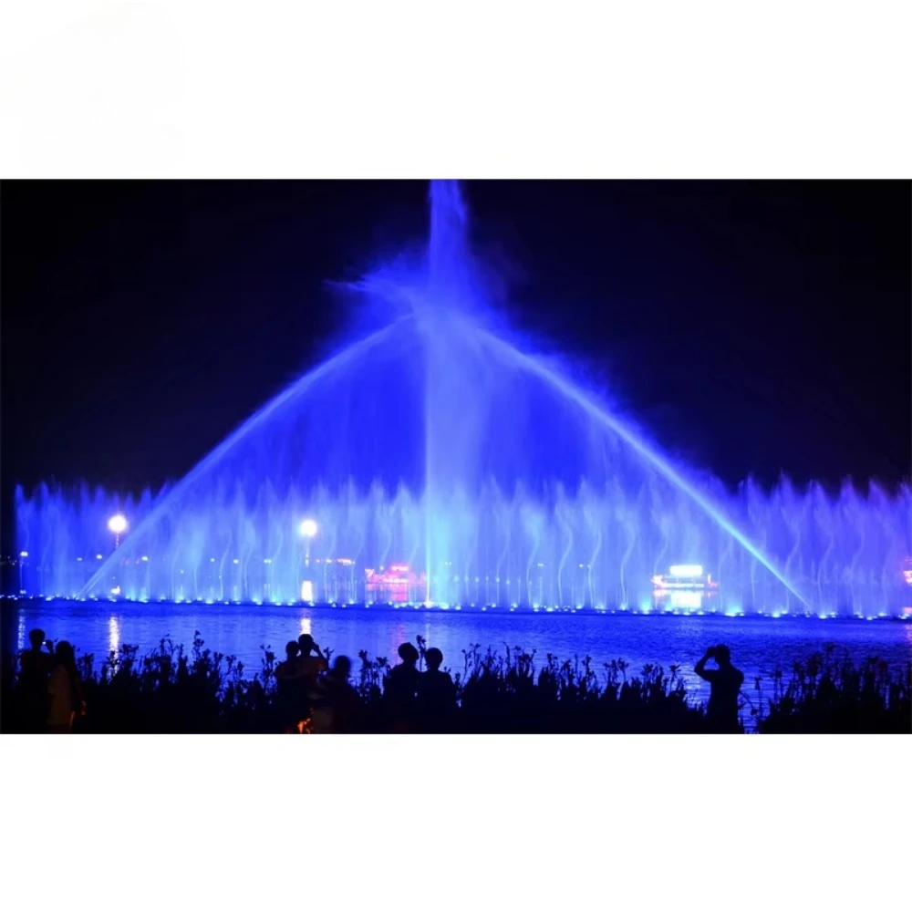 Large Commercial 304 Stainless Steel High-Flow Geysers Fountain Nozzle Modern Design for Municipal Square Music Fountains