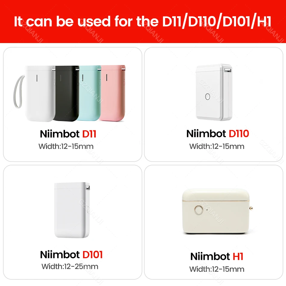 Niimbot D11 Colorful Cable Label Sticker Waterproof Self-Adhesive Identification Tag Labels Marking Tools Fiber Optic Finisher