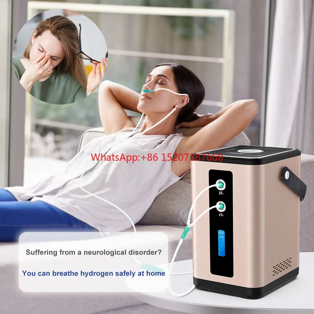 300ML 450ML Hydrogen Generator Hydrogen Inhalation Machine 99.99% Hydrogen Water Generator Ionizer Home Care 2024 Gifts