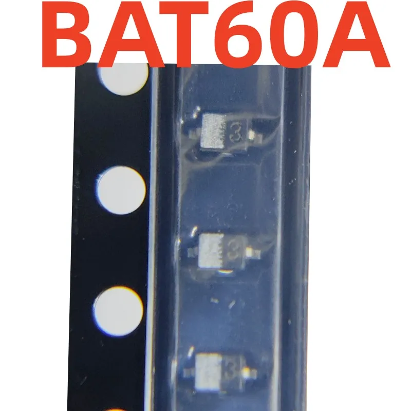 BAT60A   screen printing  3   Small signal Schottky diode  BAT60AE6327  100%new