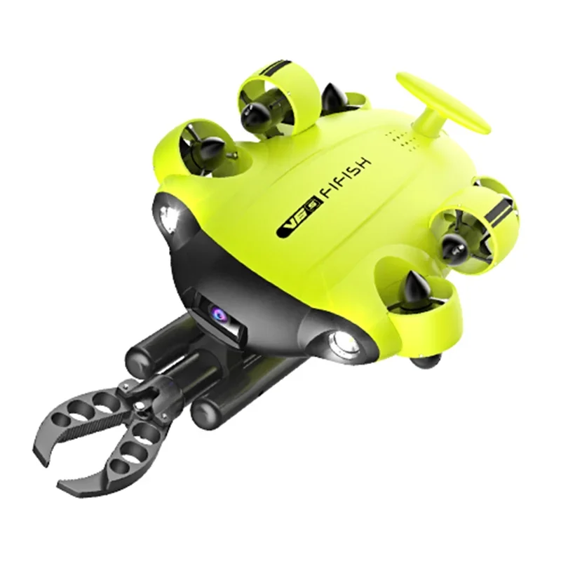 HY-W Diving 100m Tether Camera  Camera 4k Live Stream Rovs Rov Under Water Robot