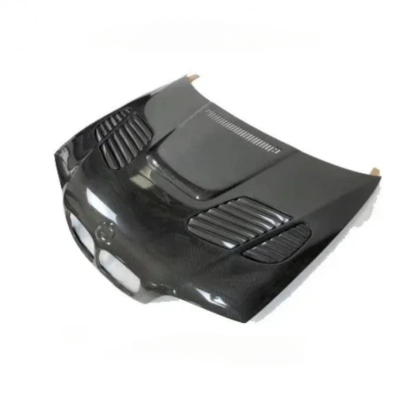 

For BMW E46 Coupe 3 Series: Premium E46 M3 Carbon Fiber Front Engine Hood GTR Carbon Fit