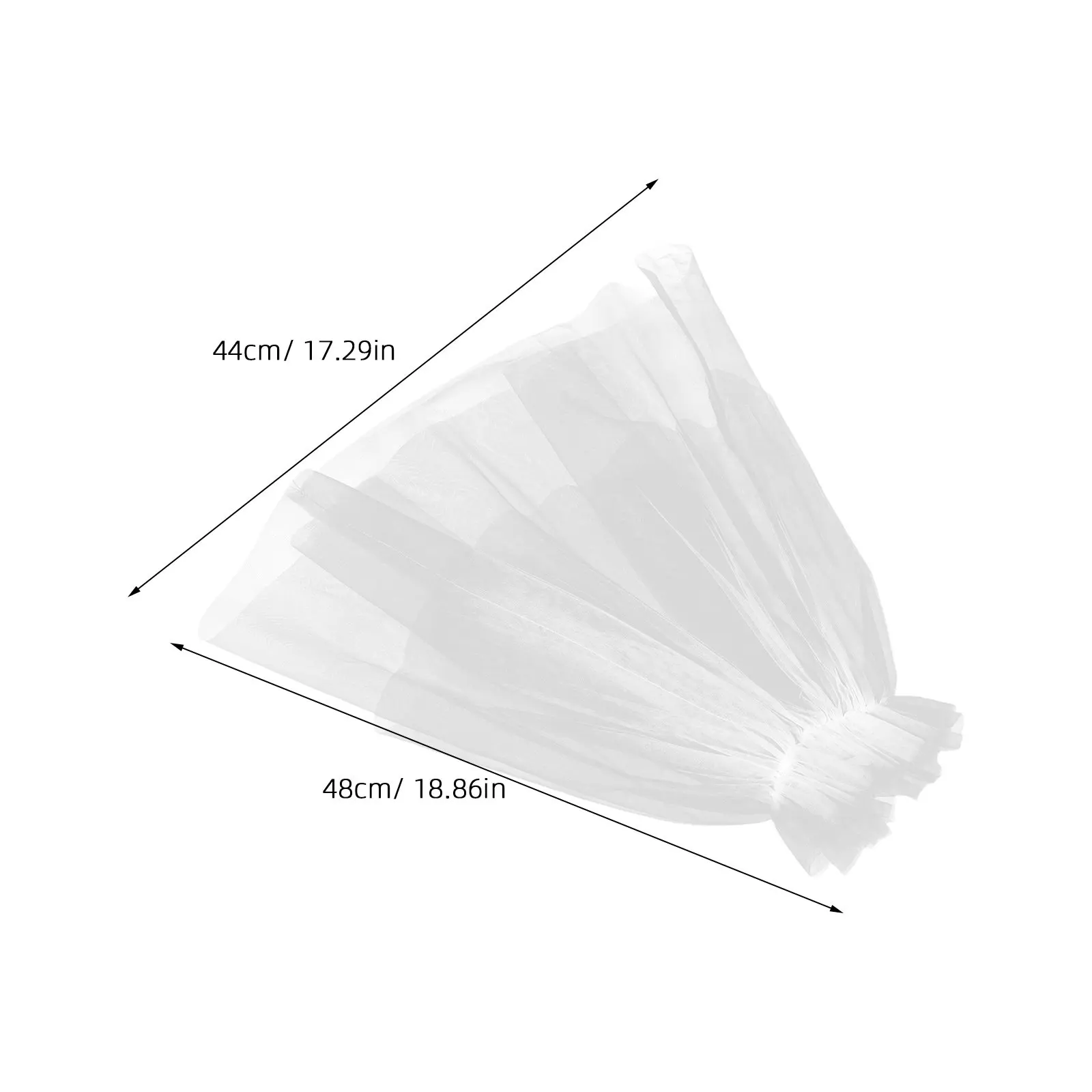 1Pair Style Bridal Sleeves Soft Tulle Sleeve Removable Wedding Dress Accessory Fairy Puff Sleeve Detachable