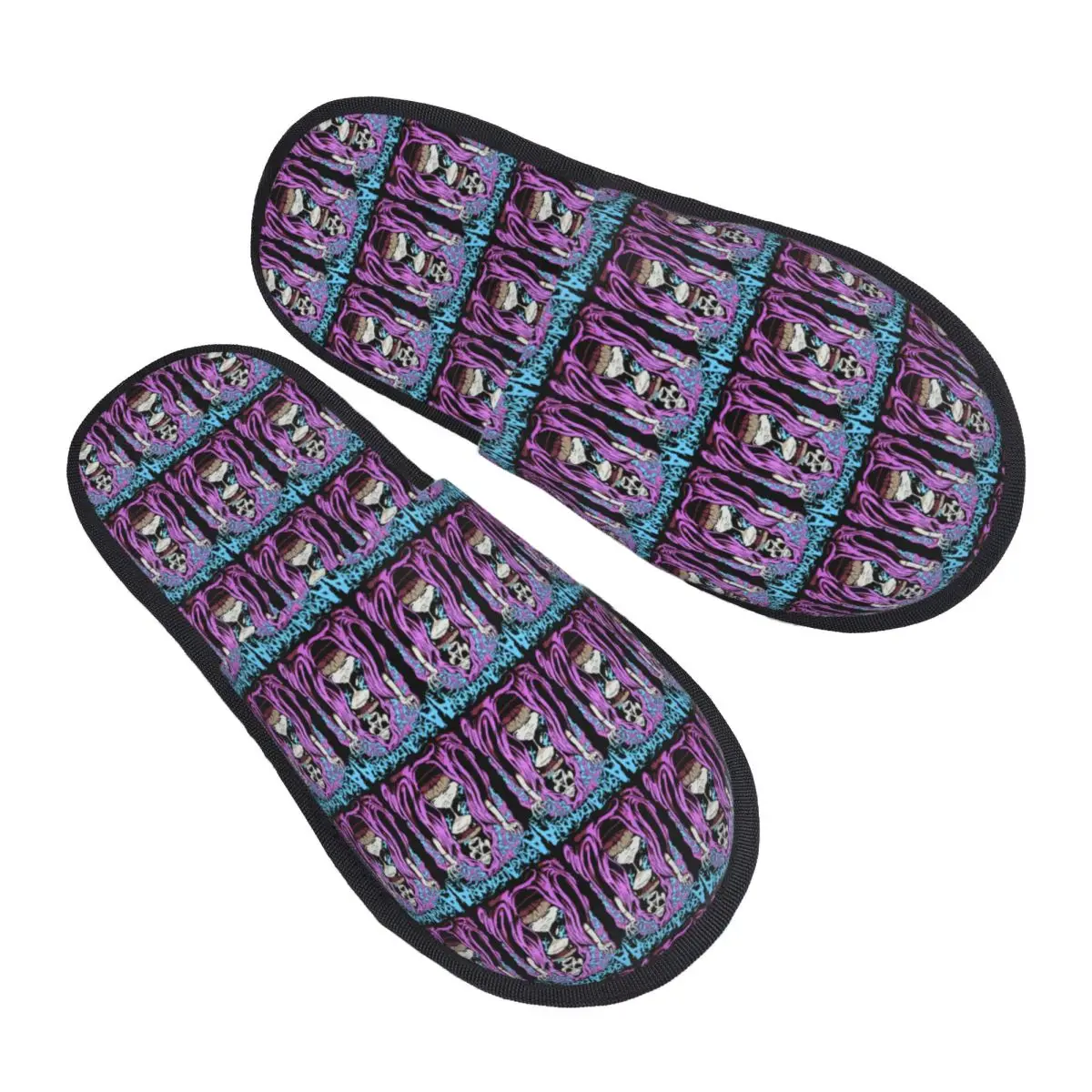 Zapatillas de casa personalizadas A-Asking Alexandria English Rock Band para mujer, cómodas zapatillas de Spa con espuma viscoelástica