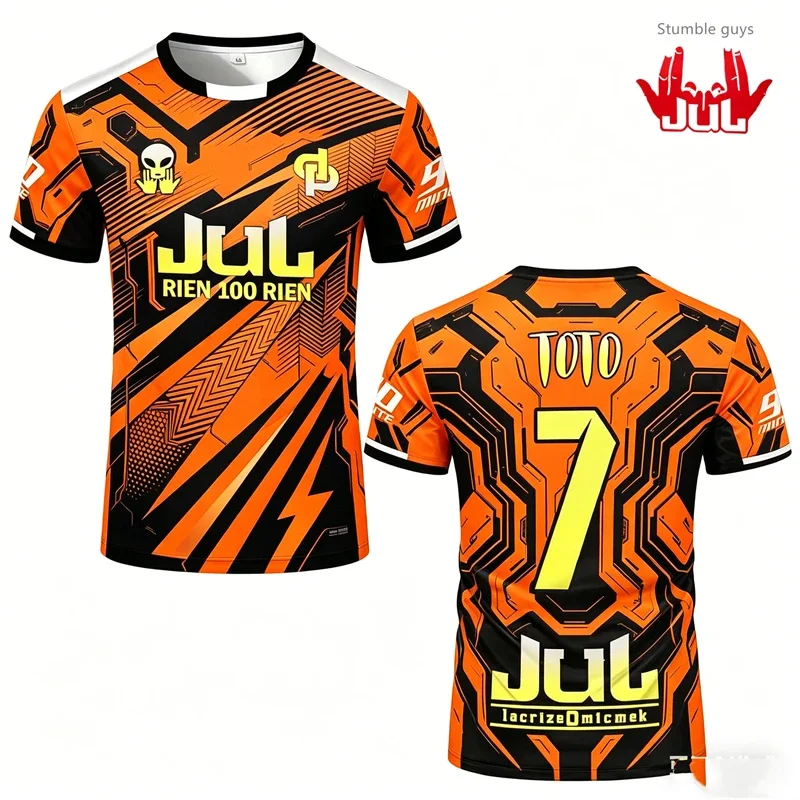 Herren 90 Minuten MM9 JUL Fußballtrikot Sommer Outdoor Sport Fitness Schnelltrocknend Kinder Jungen Training Kurzarm T-Shirt