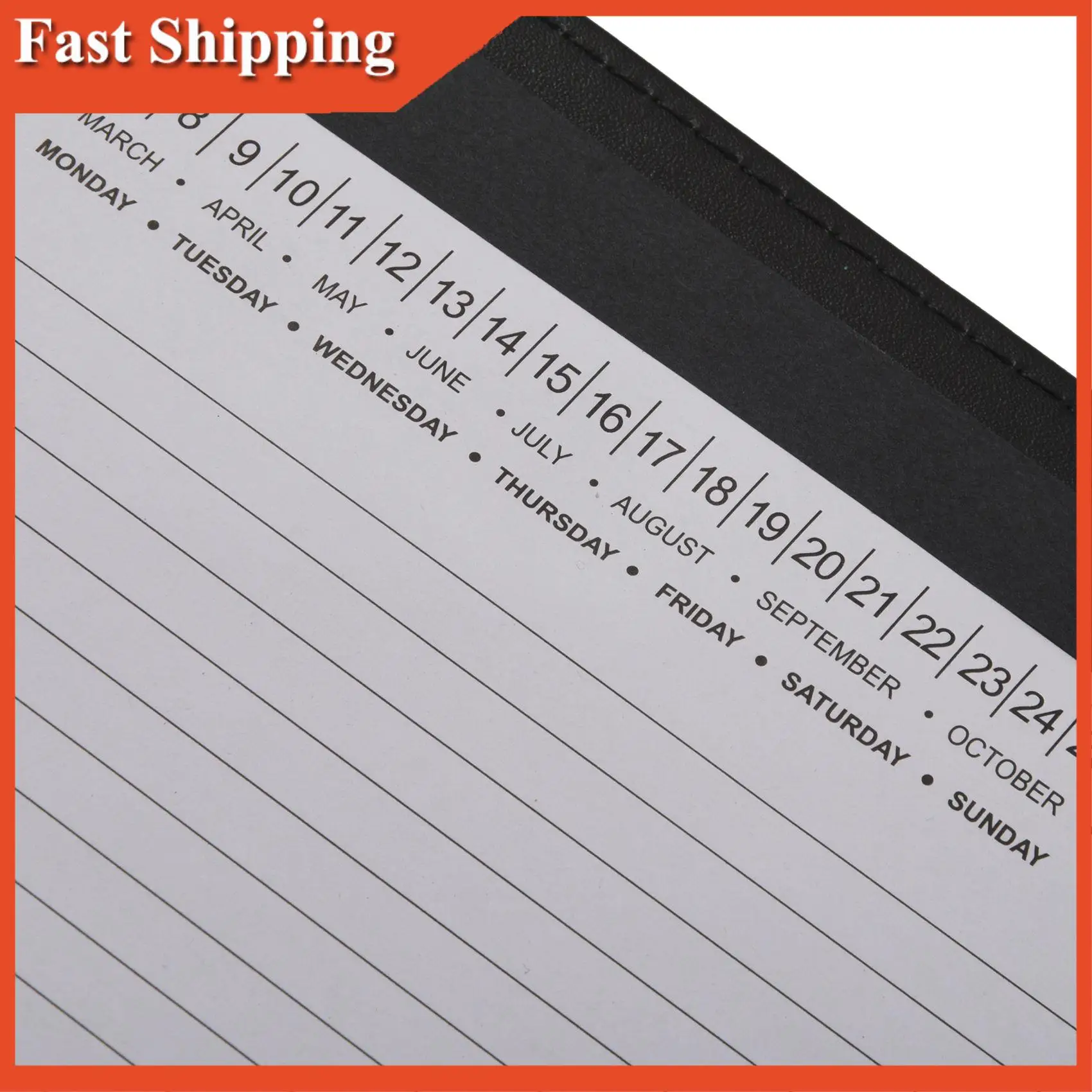 Эффективный кожаный 3-кольцевой портфель формата А4, многофункциональный блокнот с блокнотом для интервью и бизнеса