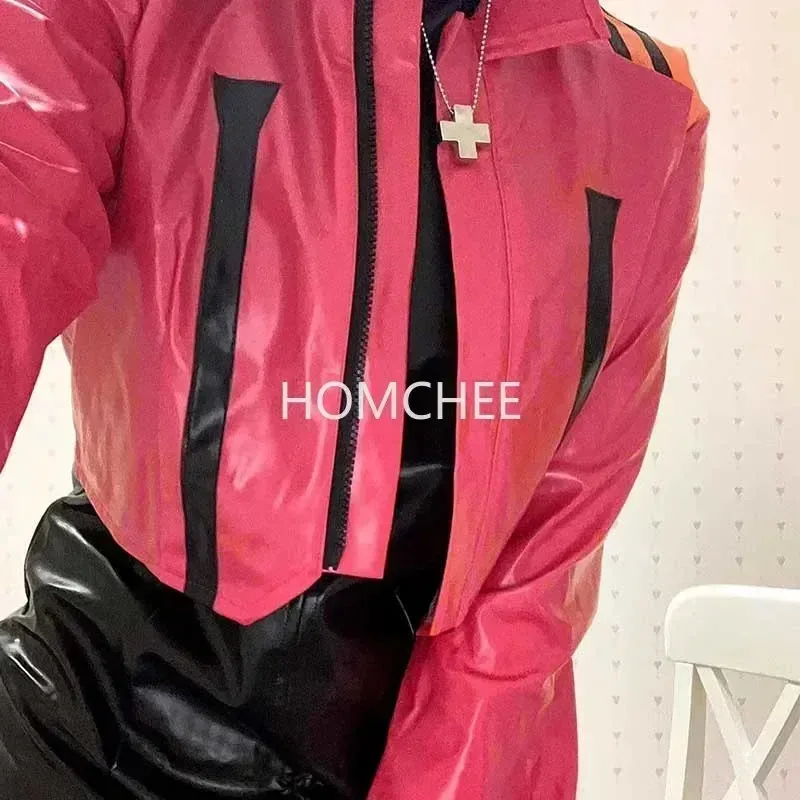 

2025 ♥ Новый костюм для косплея на Хэллоуин, маскарад, Katsuragi Misato, полный комплект, красная куртка, платье, аниме, униформа Mis ☆ ★