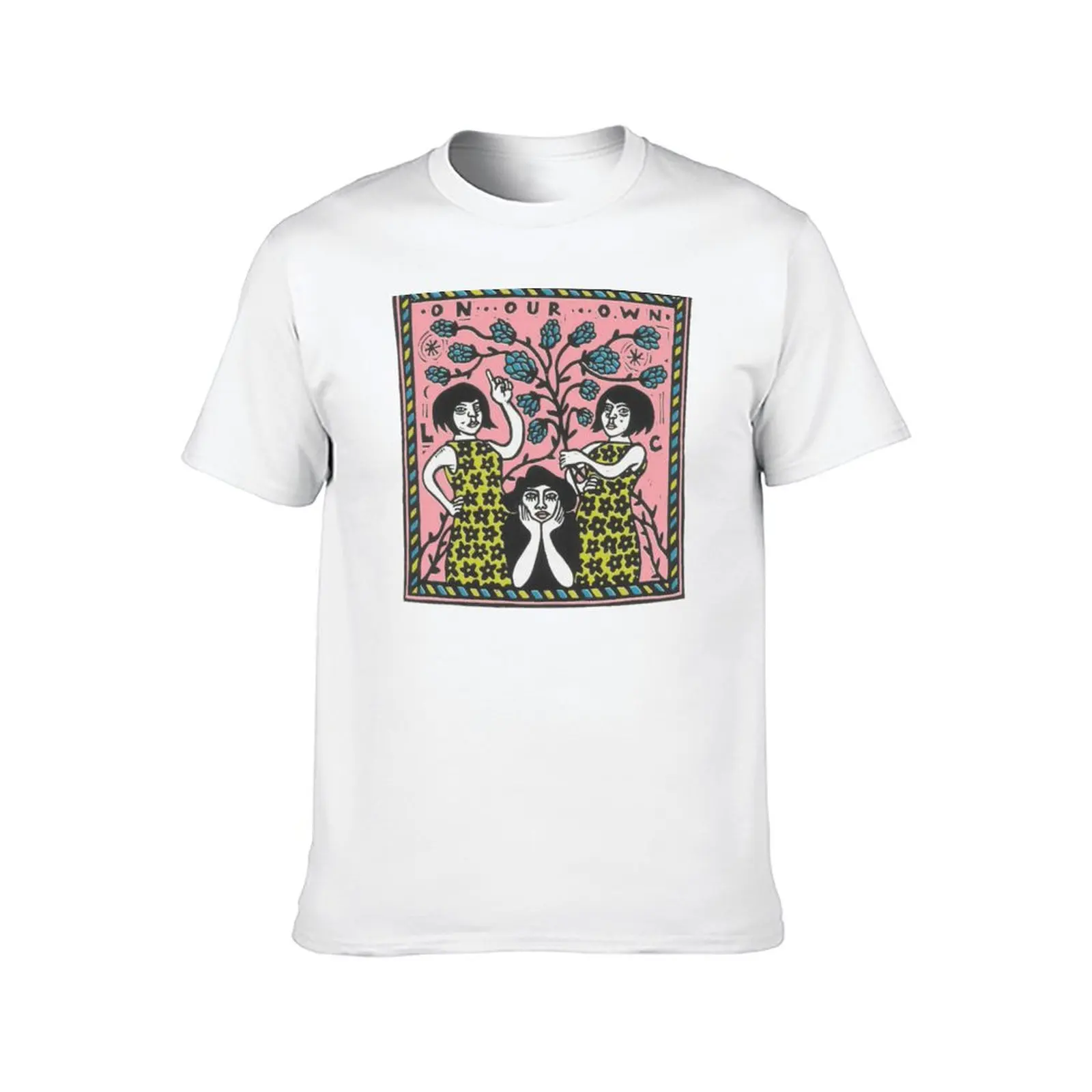 LIME CORDIALE 'ON OUR OWN' T-Shirt Anime Tshirt Pria T Shirt Katun T Shirt Custom Print T-Shirt
