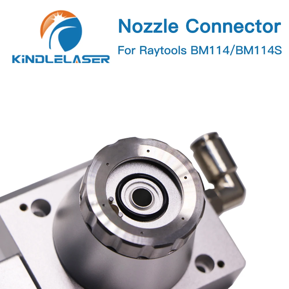 KINDLELASER Original BM114S Nozzle Connector Laser Cutting Head Nozzle Holder Capacitivit Sensor for Raytools Metal Cutting Head